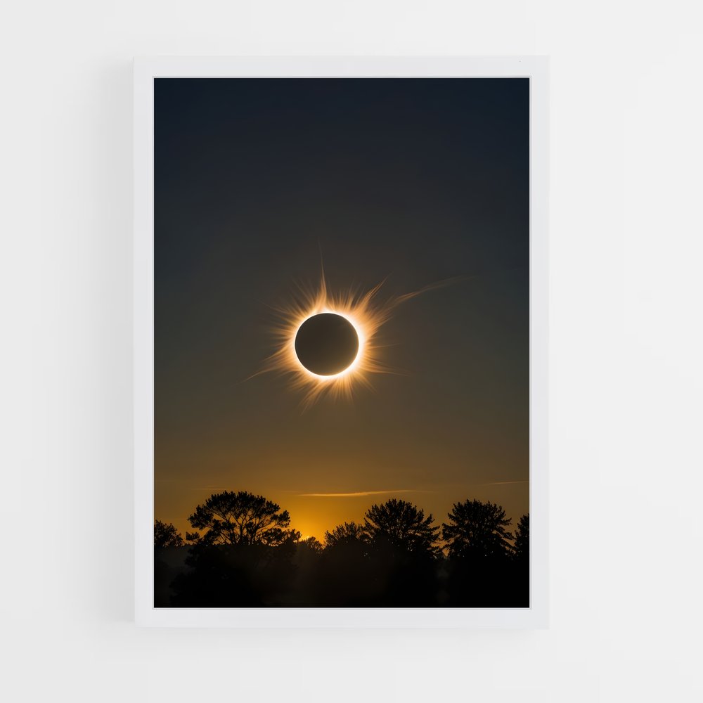Poster Éclipse à Londres – affiche Univers (vue 3)